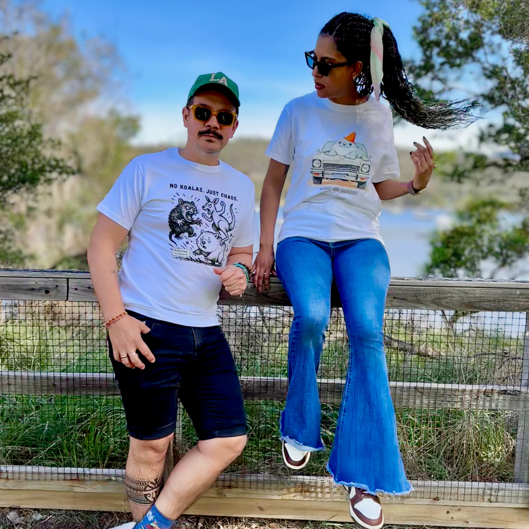 No Koalas Just Chaos Tee