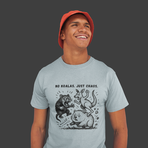 No Koalas Just Chaos Tee