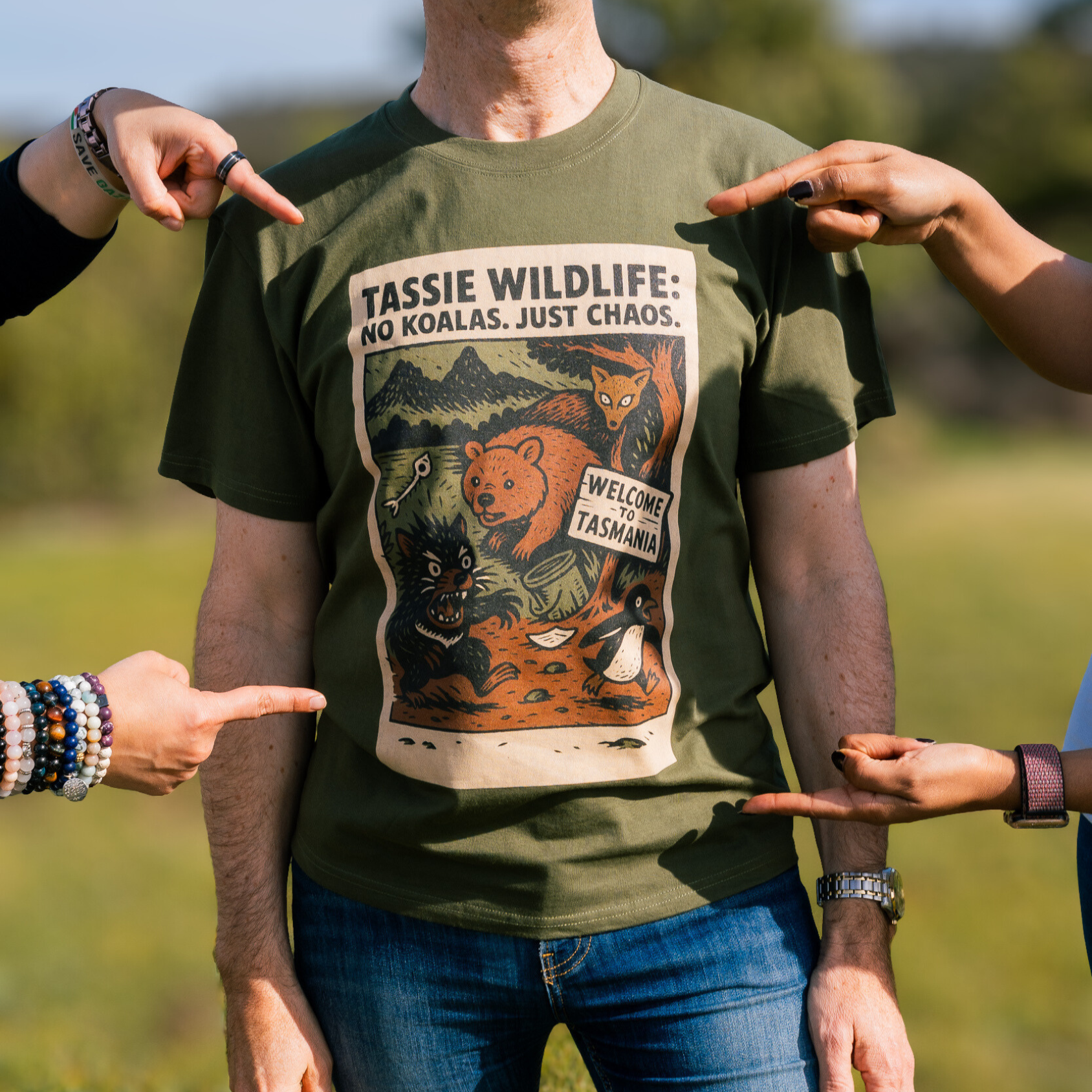 Tassie Wildlife Tee